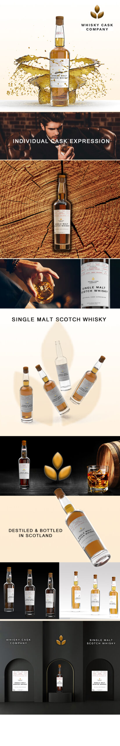 Scotch malt packaging and product design